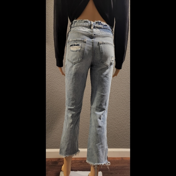 Flying Monkey Distressed Jeans - Picture 8 of 16
